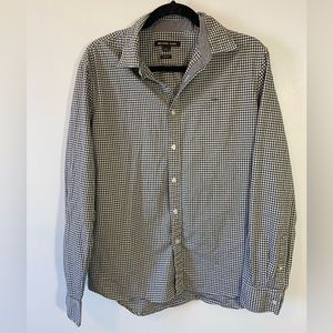 Michael Kors Men’s button up shirt green size large long sleeve